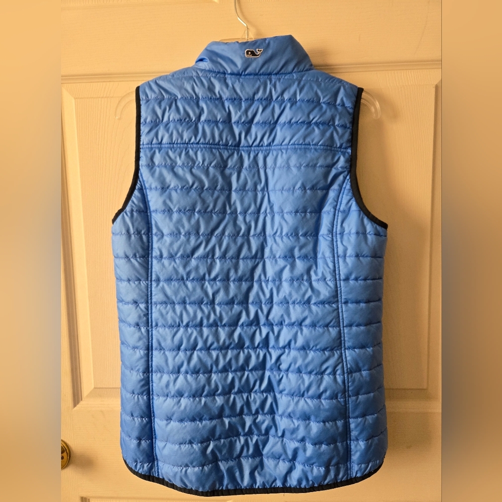 Vineyard Vines Women's Primaloft Quilted Vest  Sz Medium (Colgate Logo In Chest) - Picture 3 of 7